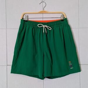 Polo Ralph Lauren embroidered Polo Bear swim trunks 5" inseam